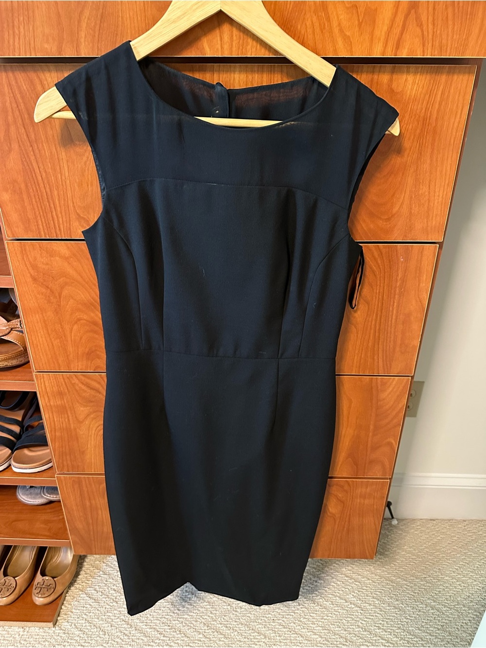Banana Republic- Classic Black Sheath Dress - Women